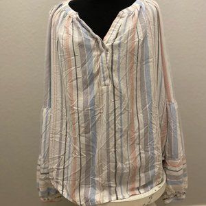 Time and True Long Sleeved Blouse size S/4-6